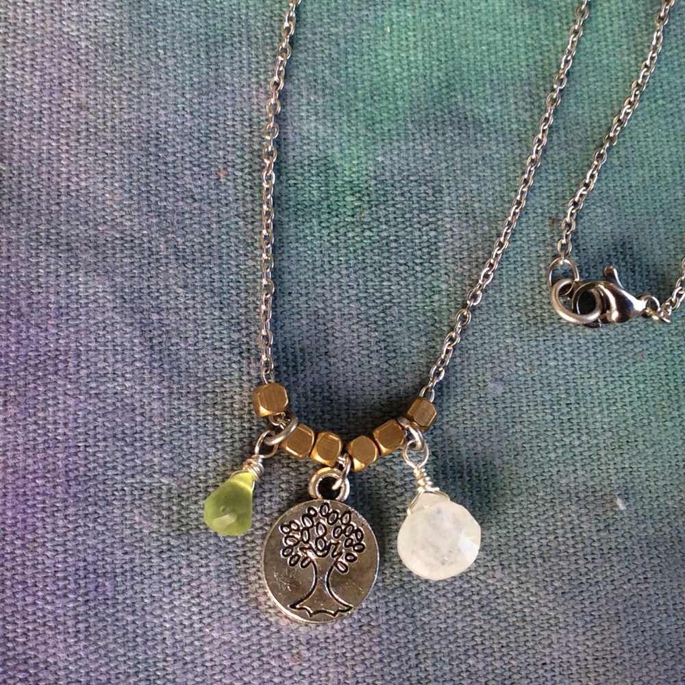 Handcrafted Sundance charm necklace